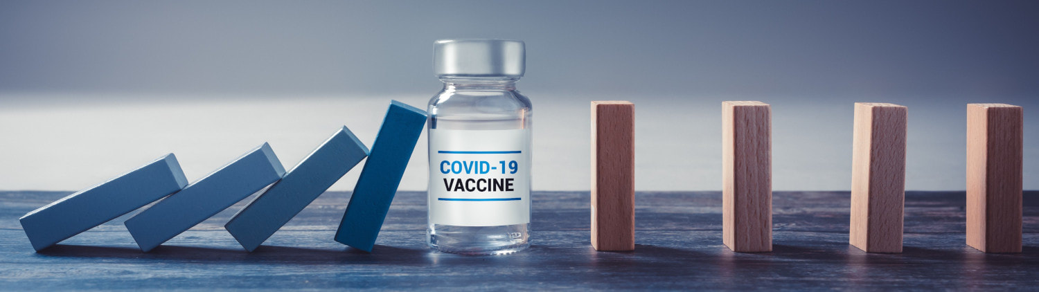 COVID-19 Vaccine stopping domino effect