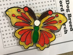Butterfly sun catcher